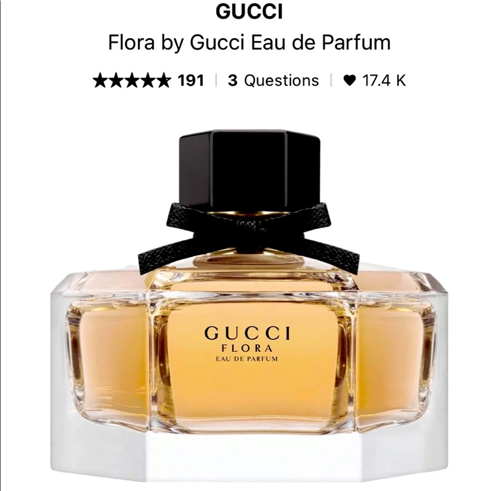 Gucci Flora Eau De Parfum Spray 2.5 oz. / 75 ml